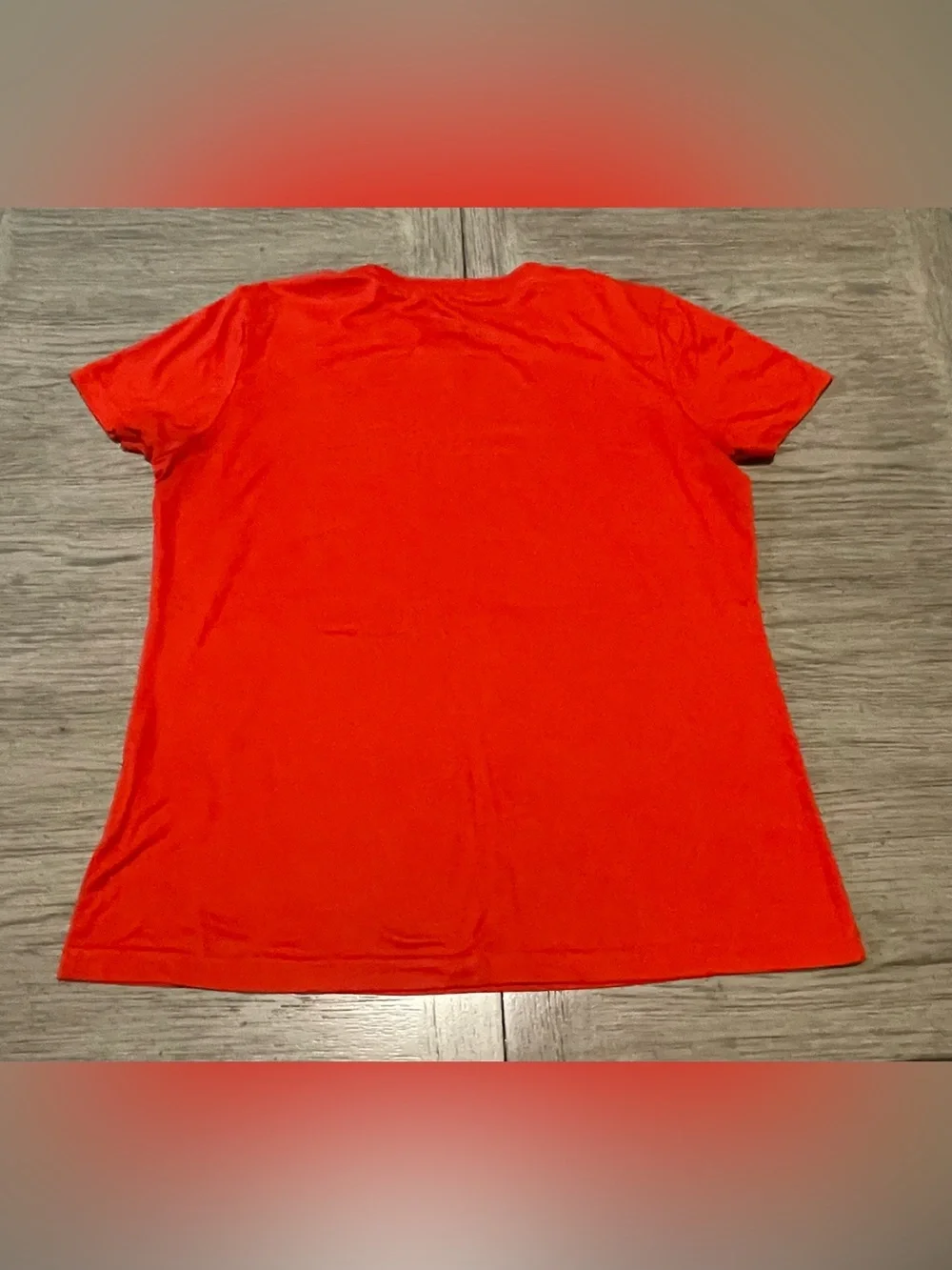 Nike women’s dri-fit tee, red, medium (older version)